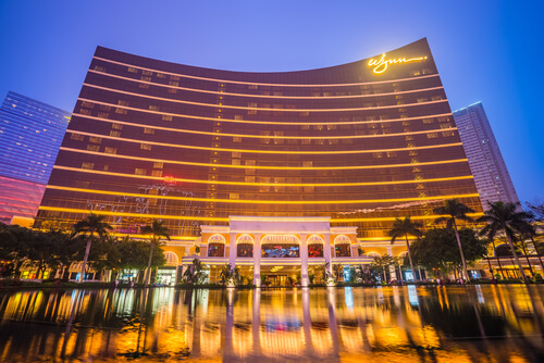 Macau,,China,-,March,12,,2016:,Wynn,Macau,Is,A Wynn Macau